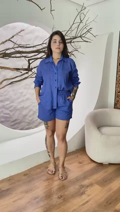 Conjunto Capri – Linho Cru